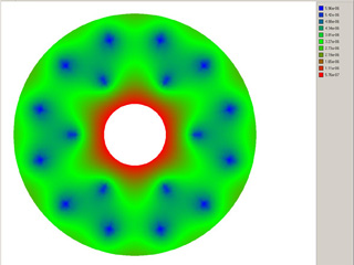 18-point Flotation Cell for Plano Concave Mirrors