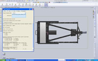 Mass Properties of a 16RC Carbon Truss with Star Optics